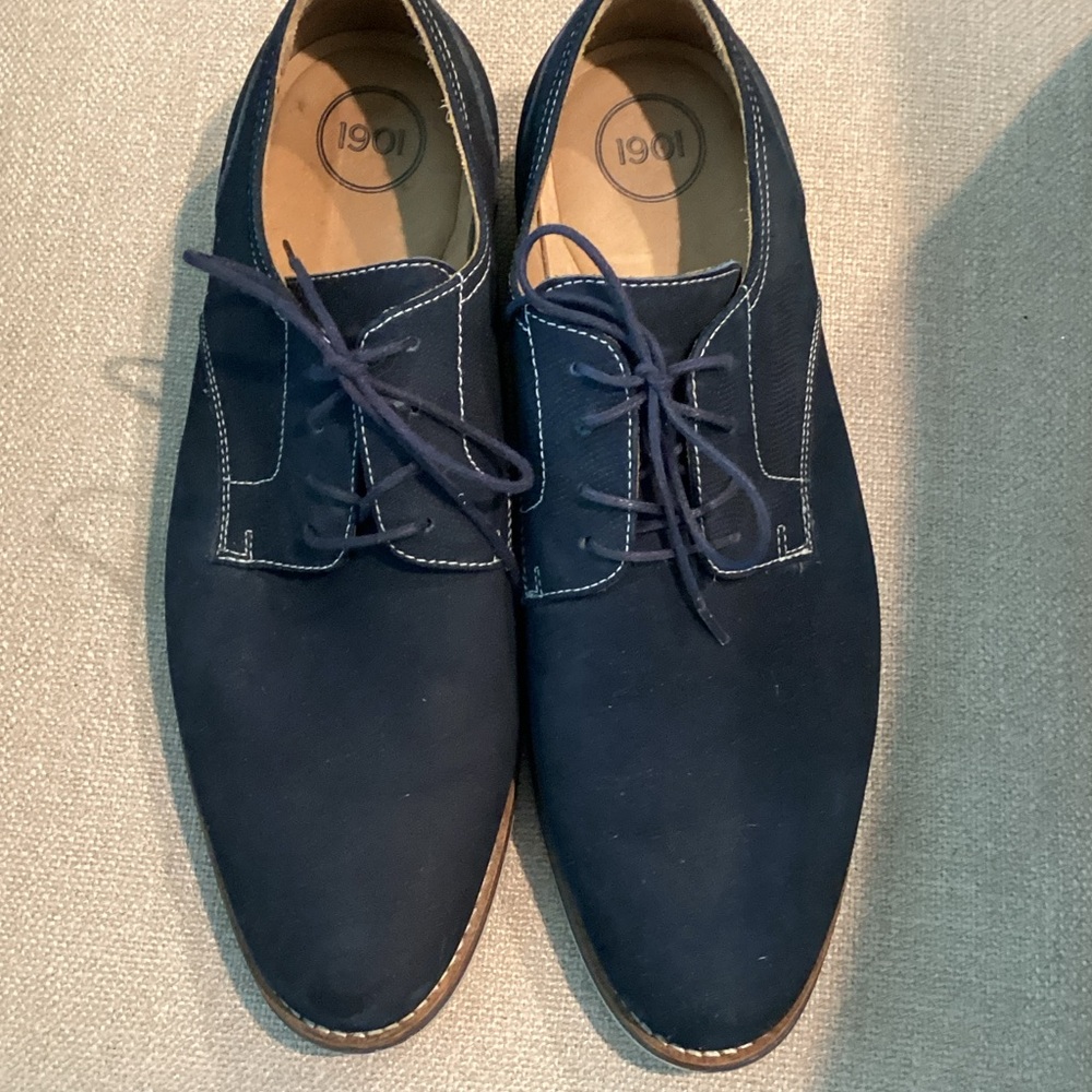 1901 Men's Dark Blue Oxfords